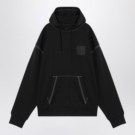Givenchy 4G black cotton hoodie