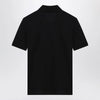 Givenchy Dark blue polo shirt with logo embroidery