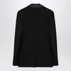 Max Mara Pianoforte Black wool smoking jacket