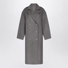 LouLou De Saison Borneo Lds grey melange coat