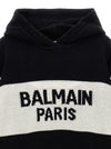 Balmain Kids Logo Hooded Dress