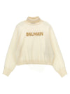 Balmain Kids Glitter Logo Sweater