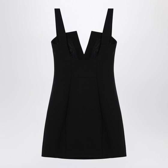 Givenchy Black crêpe mini dress