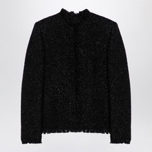  Givenchy Black tweed and lurex jacket