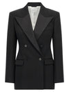 Givenchy Satin Lapel Blazer