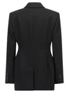 Givenchy Satin Lapel Blazer