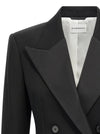 Givenchy Satin Lapel Blazer