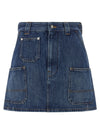 Givenchy Denim Skirt
