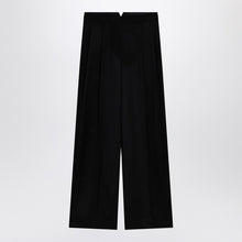  Givenchy Black wool wide trousers