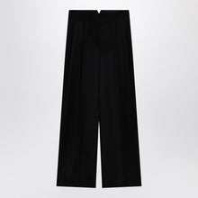  Givenchy Black wool wide trousers