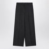 Givenchy Dark grey wool wide trousers
