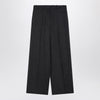 Givenchy Dark grey wool wide trousers