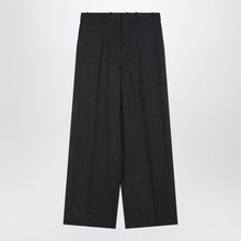  Givenchy Dark grey wool wide trousers