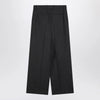 Givenchy Dark grey wool wide trousers