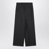 Givenchy Dark grey wool wide trousers