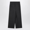 Givenchy Dark grey wool wide trousers