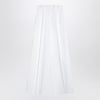 Givenchy White pleated cotton trousers