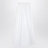 Givenchy White pleated cotton trousers