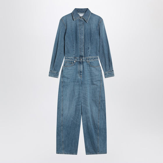 Givenchy Light blue denim jumpsuit