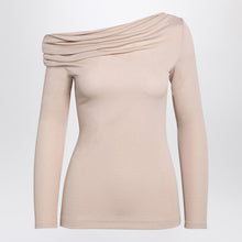  Givenchy Beige sweater with bare shoulder