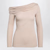 Givenchy Beige sweater with bare shoulder