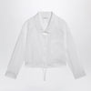 Givenchy White short poplin shirt
