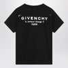 Givenchy Black cotton T-shirt with logo