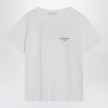  Givenchy White cotton T-shirt with logo