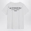 Givenchy White cotton T-shirt with logo