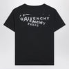 Black T-shirt with Givenchy Stamp print
