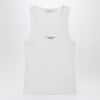 Givenchy White slim-fit tank top with logo