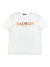 Balmain Kids Logo Embroidery T-shirt