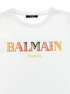 Balmain Kids Logo Embroidery T-shirt