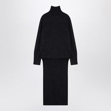  Givenchy Dark grey turtleneck with drawstring