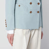 Blazé Milano Light blue double-breasted jacket