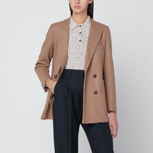  Blazé Milano Cholita blazer in wool and cashmere camel color