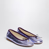 Bonpoint Lisa iridescent lilac leather ballet flats