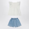 Chloé White and blue cotton suit