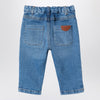Chloé Blue washed-effect jeans