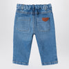 Chloé Blue washed-effect jeans