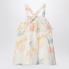 Chloé Ivory dress with multicolored pattern