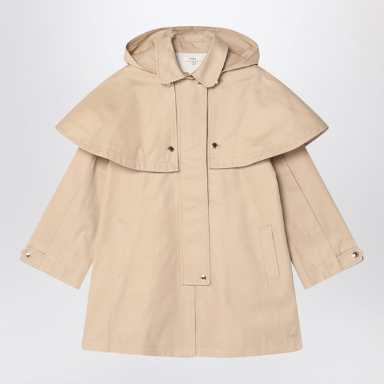 Chloé Beige cotton trench coat