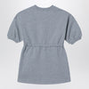 Chloé Long-sleeve grey dress with logo