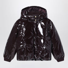  Chloé Shiny burgundy down jacket
