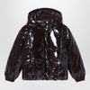 Chloé Shiny burgundy down jacket