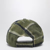 Chloé Dark green check baseball cap