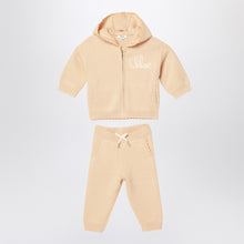  Chloé Beige hoodie and pants set