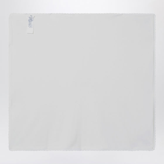 Chloé White cotton blanket with embroidery