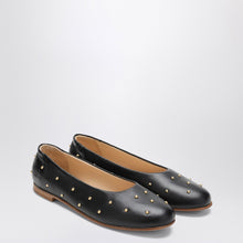  Chloé Black ballet flats with small studs