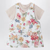 Chloé Pink two-piece set with floral pattern